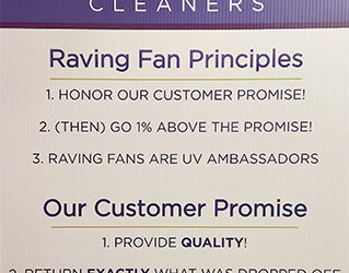 Urban Valet – Raving Fans Principles